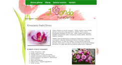 Desktop Screenshot of kwiaciarnia-jonda.pl