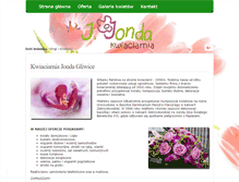 Tablet Screenshot of kwiaciarnia-jonda.pl